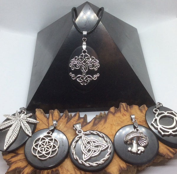 Shungite Pendants