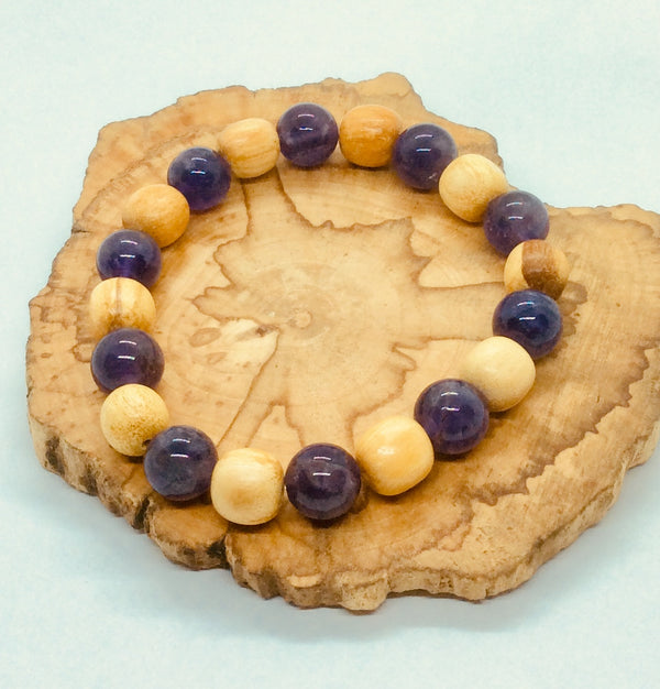 Palo Santo and Gemstone Bracelets