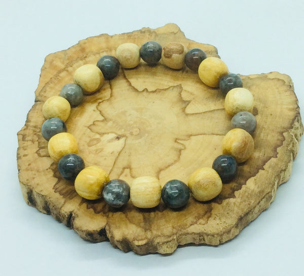 Palo Santo and Gemstone Bracelets