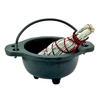 Cast Iron Cauldron Incense Burner (Copy)