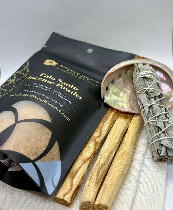 Palo Santo Smoke Cleansing Set