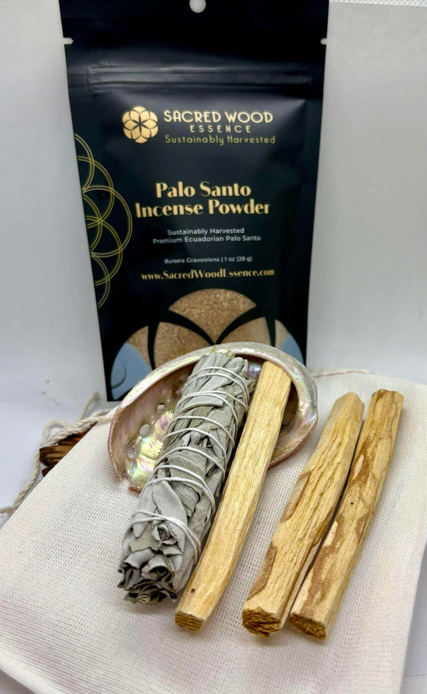 Palo Santo Smoke Cleansing Set