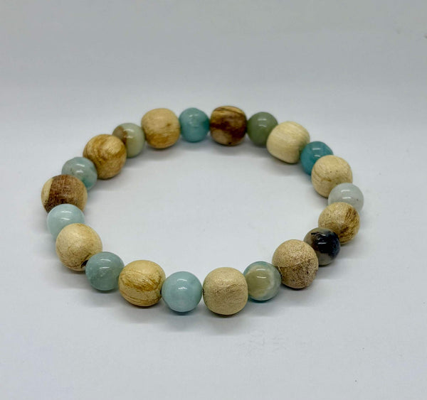 Palo Santo and Gemstone Bracelets