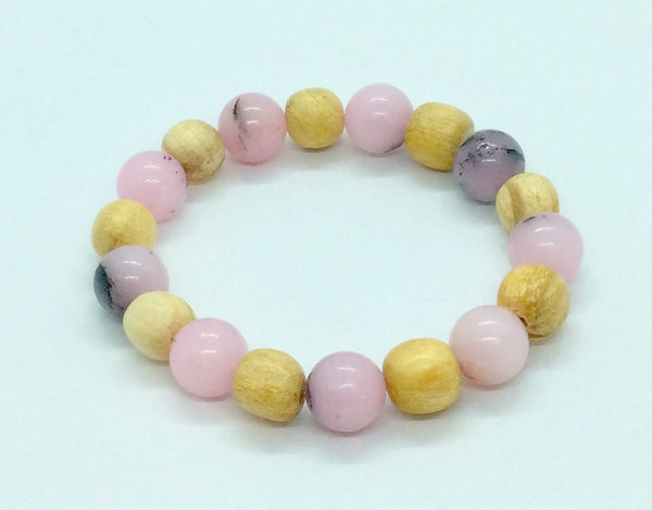 Palo Santo and Gemstone Bracelets