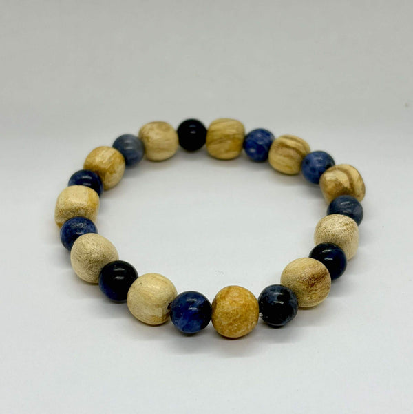 Palo Santo and Gemstone Bracelets