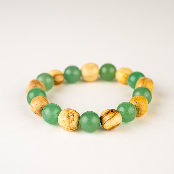 Palo Santo and Gemstone Bracelets