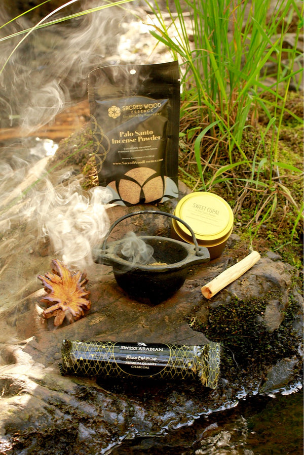 Copal and Powder Burning kit – Sacred Wood Essence LLC