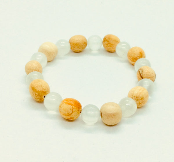 Palo Santo and Gemstone Bracelets